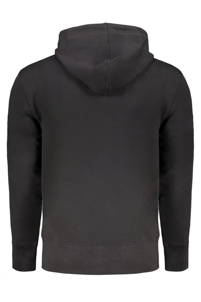 CALVIN KLEIN MEN'S BLACK ZIP SWEATSHIRT-1